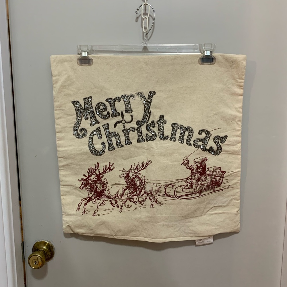 Max Studio Christmas pillow cover